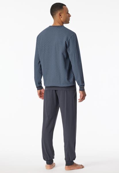 Schiesser Blue Pyjama heren