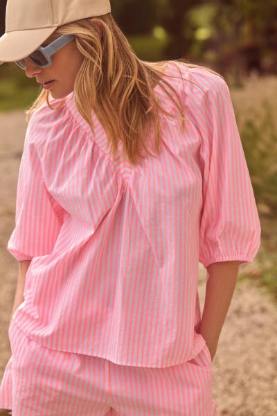LordsxLillies Fluo met streepjes Top en Short