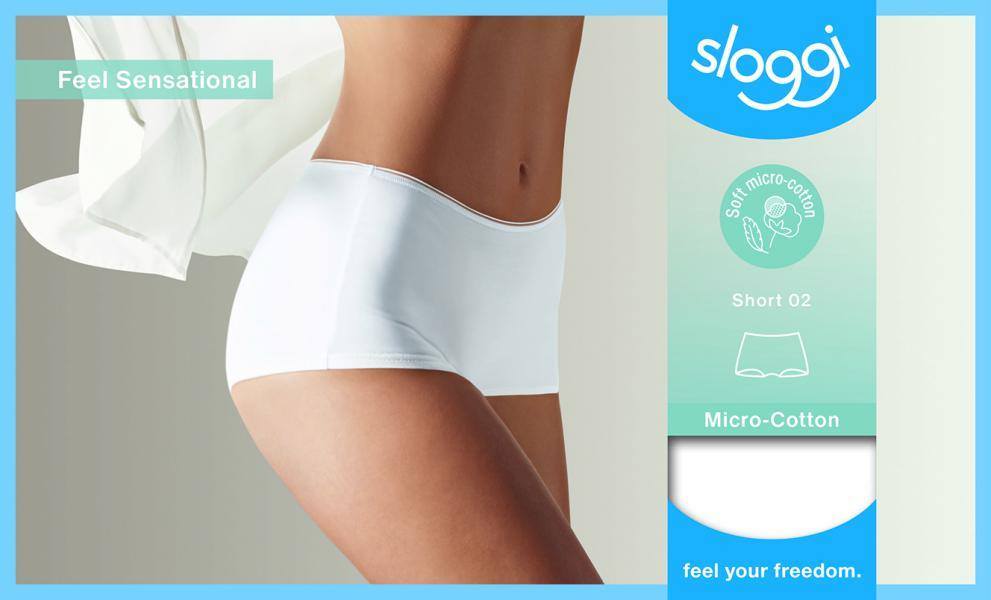 Sloggi Dames Sensation Hipster 3+1gratis