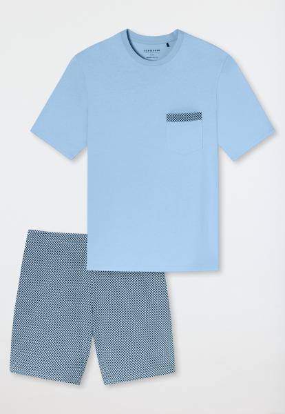 Schiesser Pyjama heren kort M-4XL