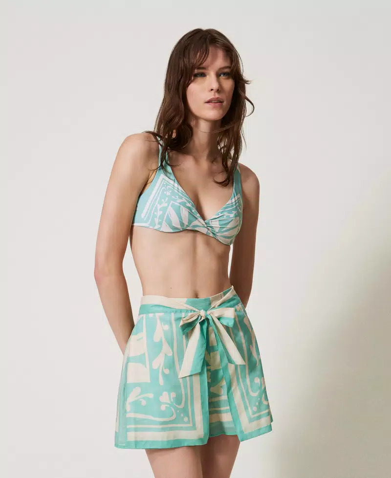 TwinSet Aqua Short