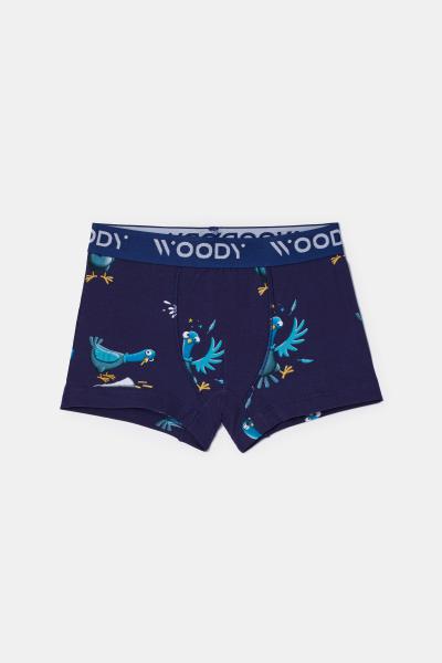 Woody Colour Jongensboxershort Duopack