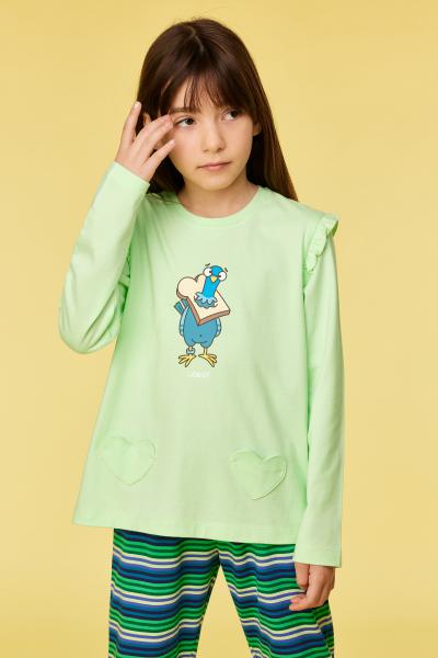 Woody Duif Pyjama meisjes