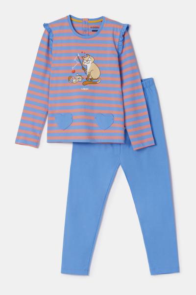 Woody Kat Pyjama meisjes