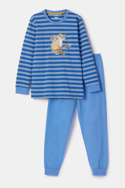 Woody Kat Pyjama jongens