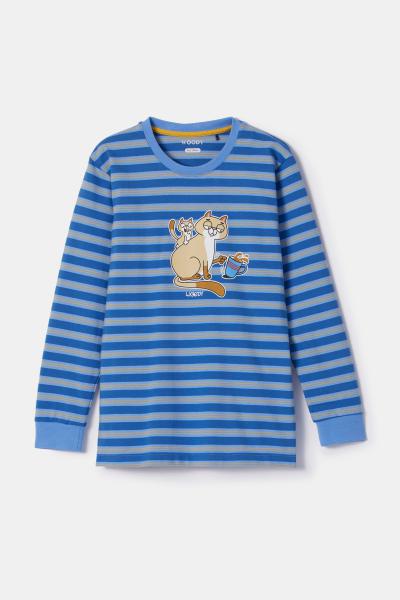 Woody Kat Pyjama jongens
