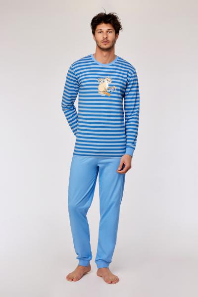 Woody Kat Pyjama heren