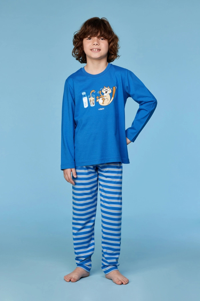 Woody Kat Pyjama jongens