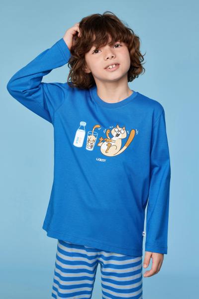 Woody Kat Pyjama jongens