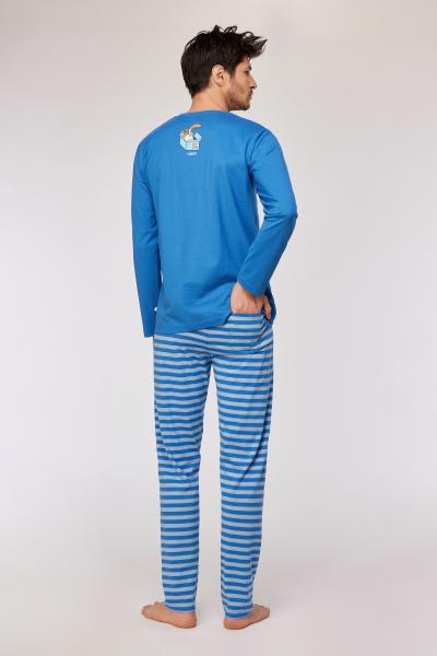 Woody Kat Pyjama heren