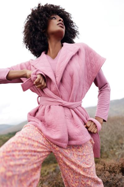 LingaDore Heather rose bodywarmer
