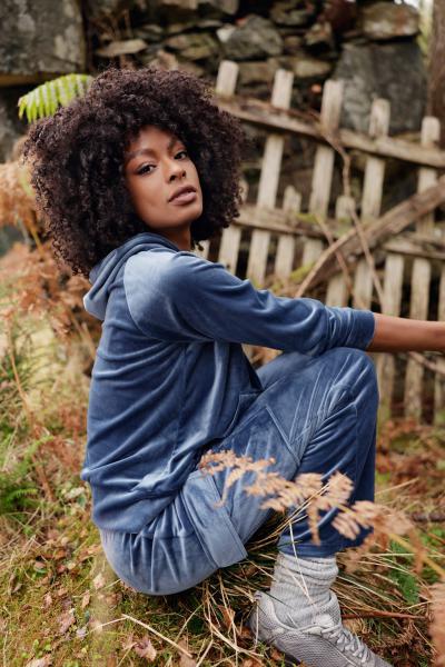 LingaDore Dark Denim Homepak velvet
