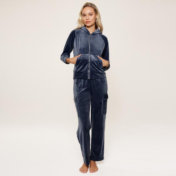 LingaDore Dark Denim Homepak velvet