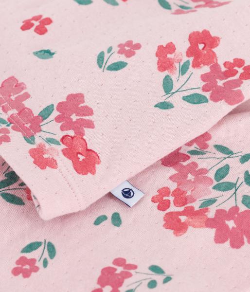 Petit Bateau Bloemen Pyjama meisjes