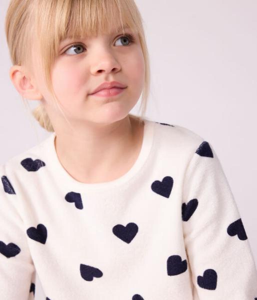 Petit Bateau Hartjes Pyjama kinderen unisex