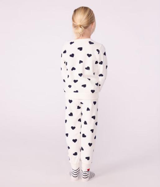 Petit Bateau Hartjes Pyjama kinderen unisex