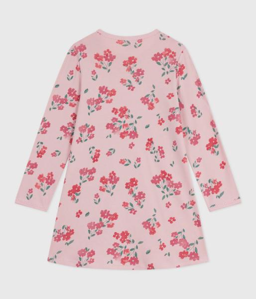 Petit Bateau Bloemen Slaapkleed meisjes