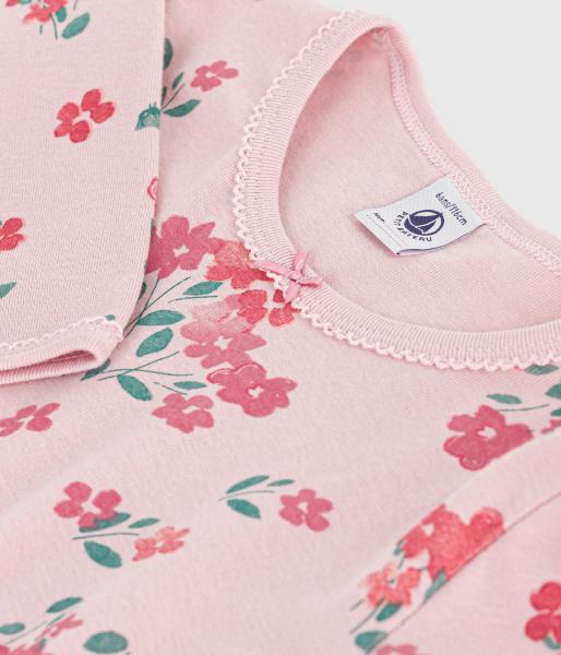 Petit Bateau Bloemen Slaapkleed meisjes