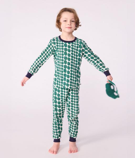 Petit Bateau Krokodil Pyjama jongens + masker