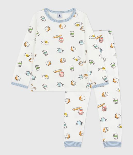 Petit Bateau Ontbijt Pyjama unisex