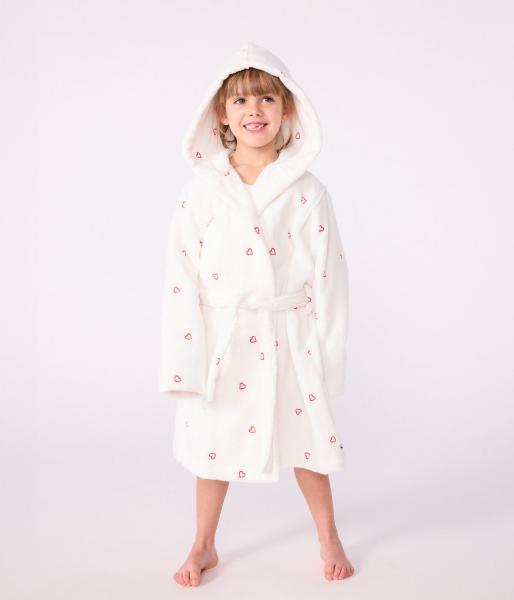 Petit Bateau Hartjes Badjas meisjes