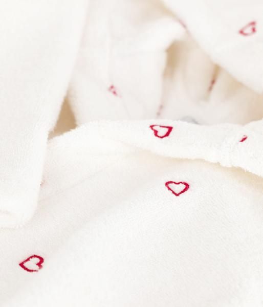 Petit Bateau Hartjes Badjas meisjes