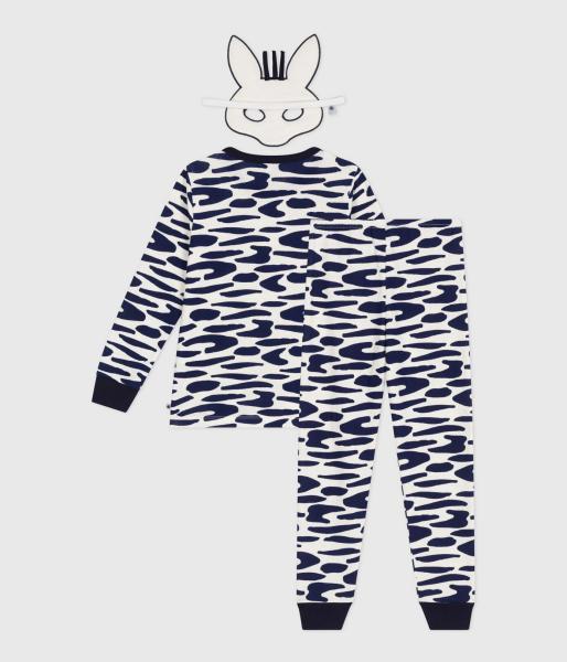 Petit Bateau Zebra Pyjama + masker