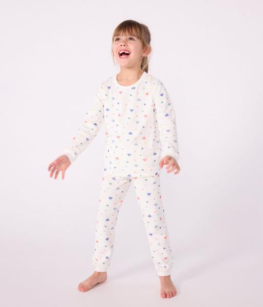 Petit Bateau Hartjes Pyjama meisjes