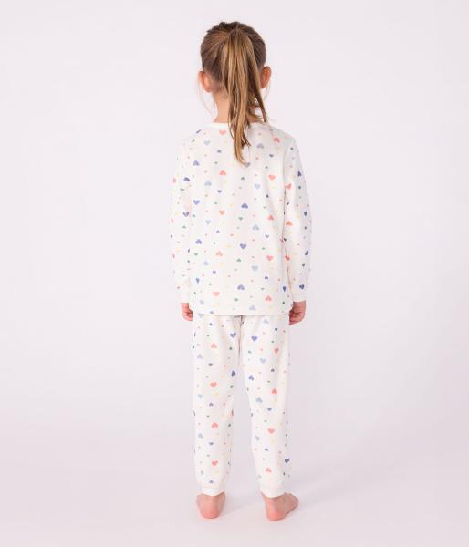 Petit Bateau Hartjes Pyjama meisjes