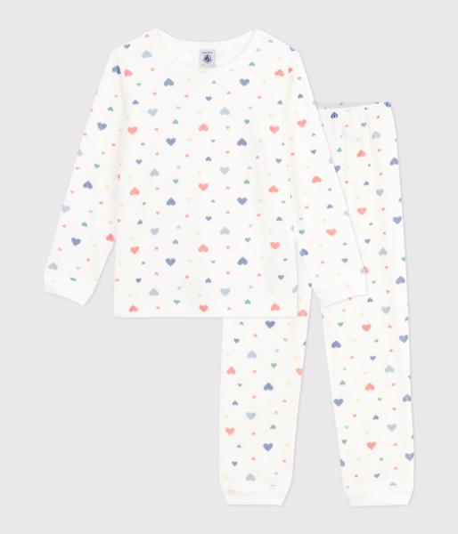 Petit Bateau Hartjes Pyjama meisjes