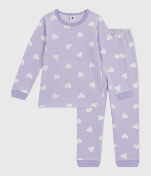 Petit Bateau Hartjes Pyjama meisjes
