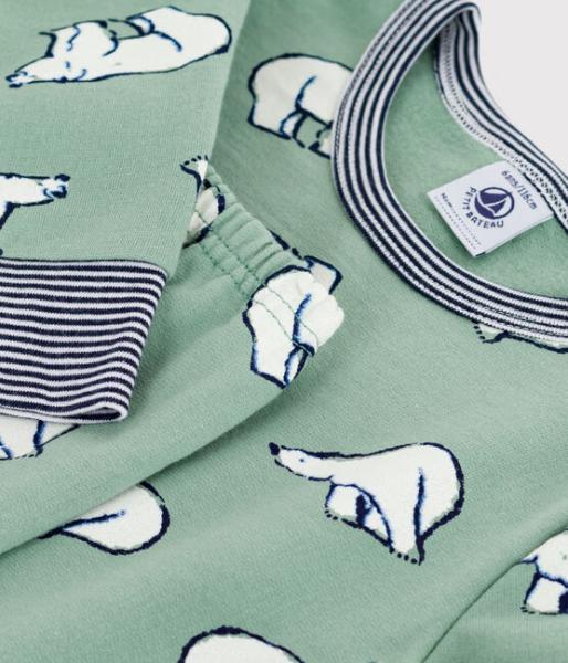 Petit Bateau Ijsberen Pyjama jongens