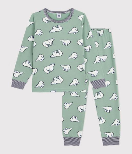 Petit Bateau Ijsberen Pyjama jongens