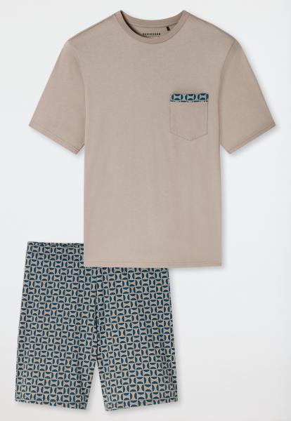 Schiesser Fashion Pyjama heren