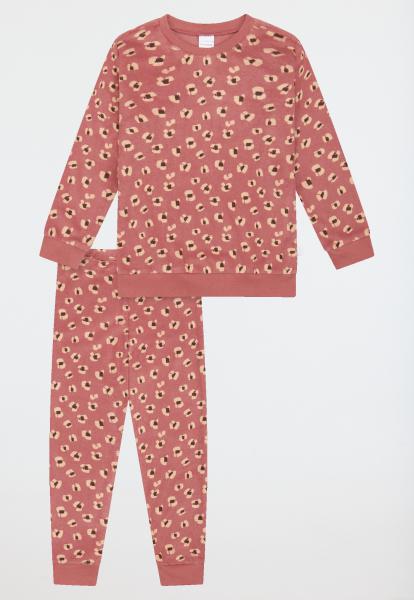 Schiesser Luipaard Pyjama meisjes Spons