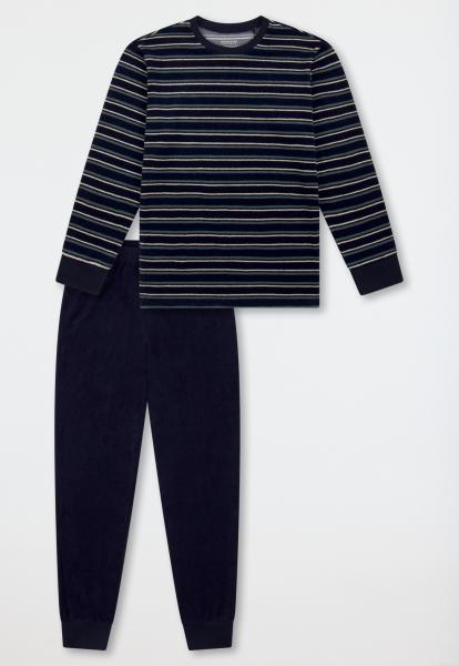 Schiesser Basic streepjes Pyjama jongens