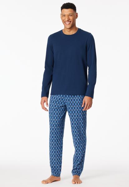 Schiesser Blokjes Pyjama heren