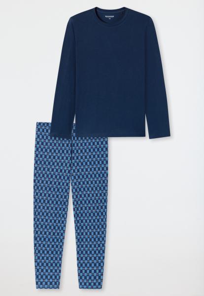 Schiesser Blokjes Pyjama heren