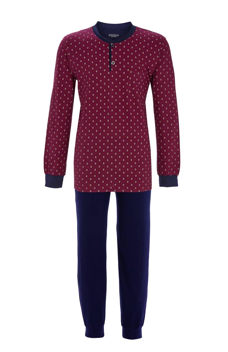 Ringella Ruit Pyjama Heren