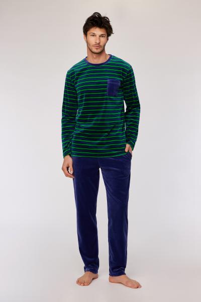 Woody Basic Pyjama heren Velours