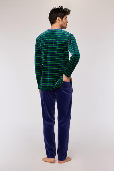 Woody Basic Pyjama heren Velours