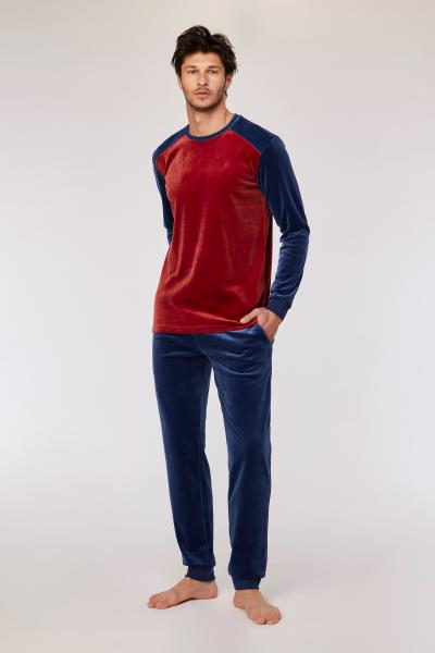 Woody Basic Pyjama heren Velours