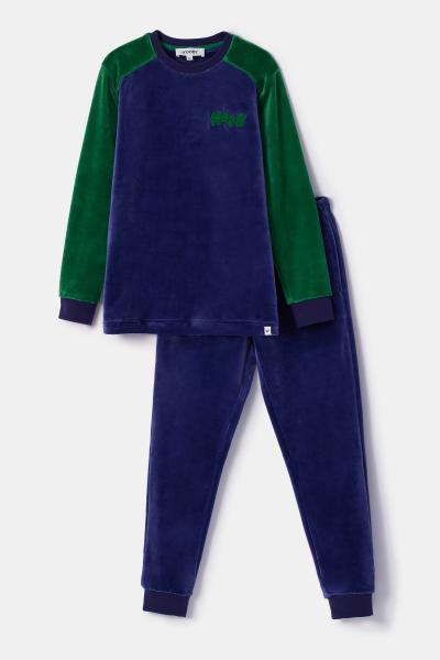 Woody Basic Pyjama jongens Velours
