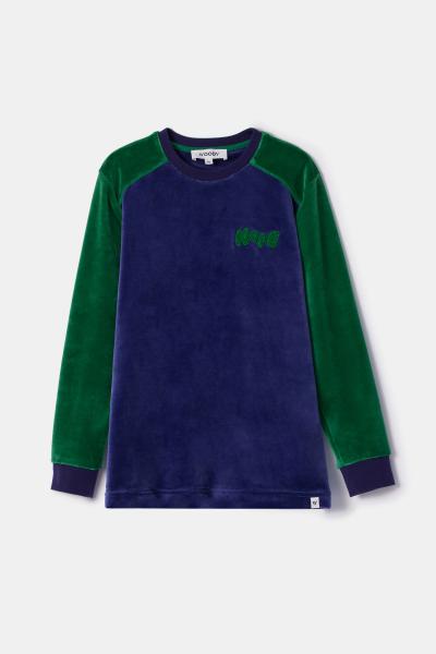 Woody Basic Pyjama jongens Velours