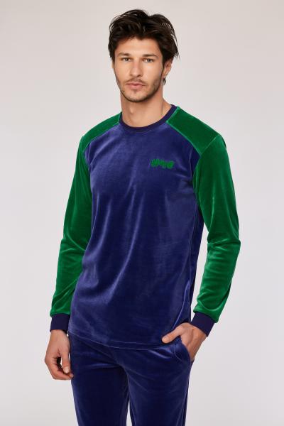 Woody Basic Pyjama heren Velours