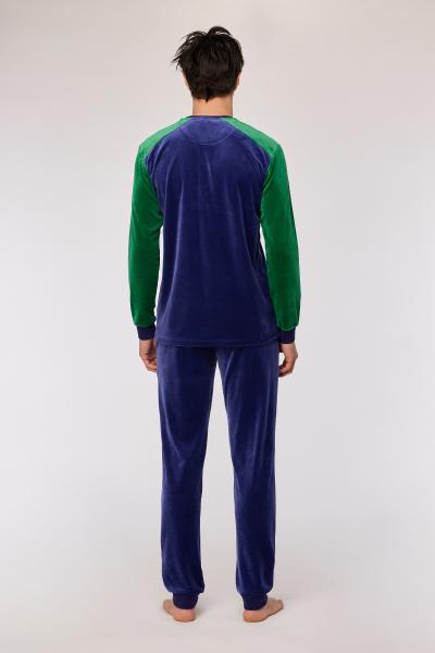 Woody Basic Pyjama heren Velours