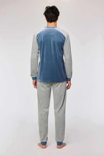 Woody Basic Pyjama heren Velours