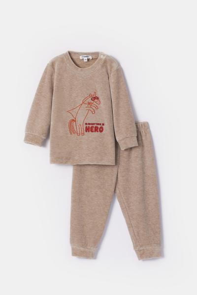 Woody Pony Babypakje jongens Velours