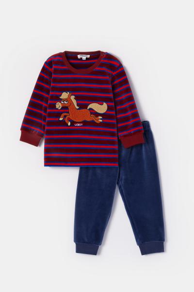 Woody Pony Babypakje jongens Velours