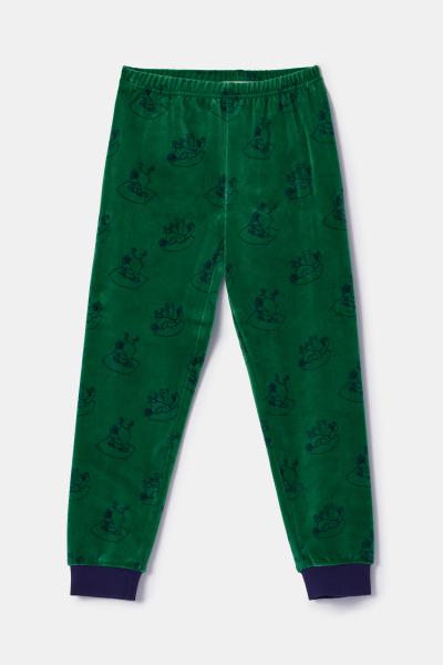 Woody Duif Pyjama jongens Velours